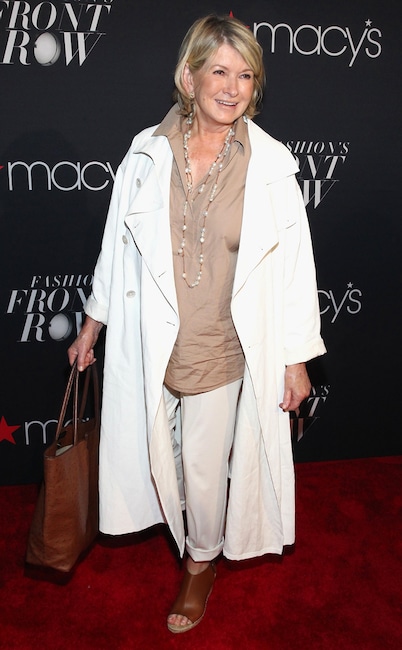Martha Stewart, Macy's Presents Fashion's Front Row, NYFW